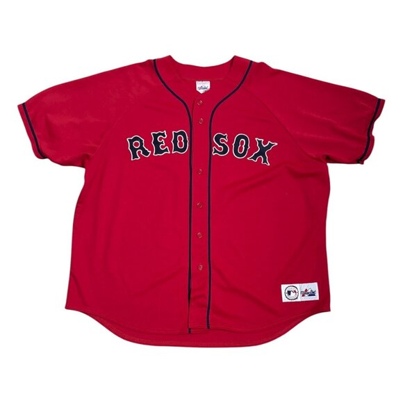 NOMAR GARCIAPARRA Boston Red Sox Vintage Y2K MLB Baseball Jersey Mens 2XL - Picture 1 of 6